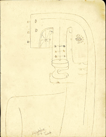 Sans titre, [Fata morgana] S&eacute;rie Carnets de Marseilles, 1941