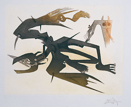 Sans titre, Serie Oiseaux Cannibales, 1969