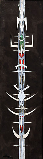 Totem &agrave; la lune, 1955